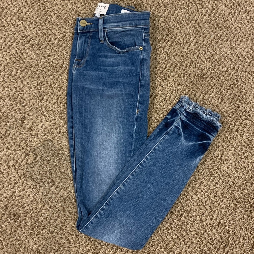 Frame Denim Women’s Jeans Le Skinny De Jeanne 23